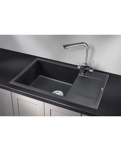Кухонная мойка Granula черный 7805bl