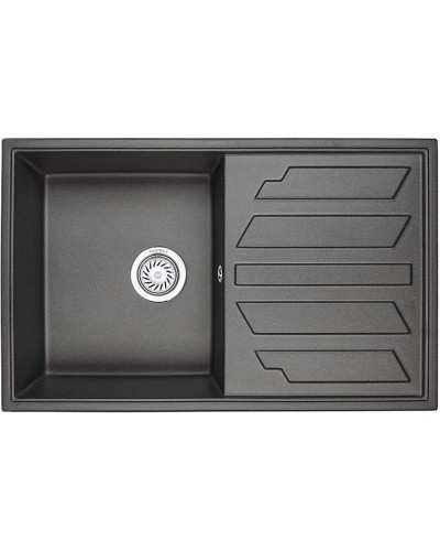 Кухонная мойка Granula черный 8002bl