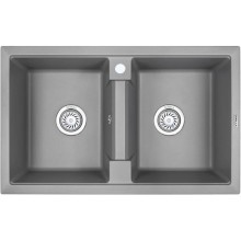 Кухонная мойка Granula алюминиум 8101al