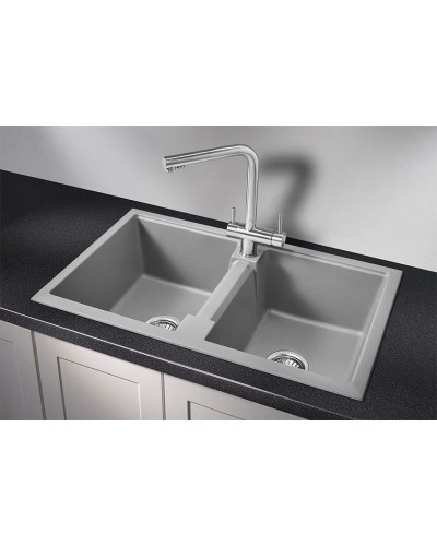 Кухонная мойка Granula алюминиум 8101al