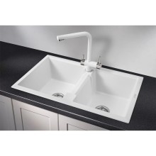 Кухонная мойка Granula арктик 8101wh