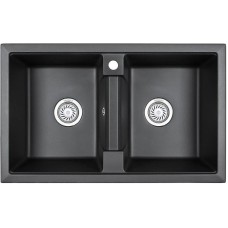Кухонная мойка Granula черный 8101bl