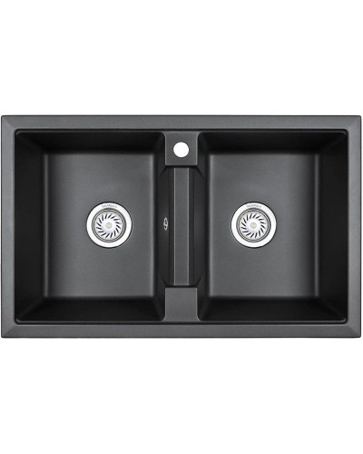 Кухонная мойка Granula черный 8101bl