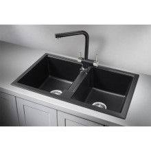 Кухонная мойка Granula шварц 8101sv