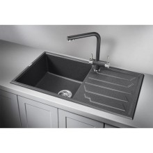 Кухонная мойка Granula графит 8601bg