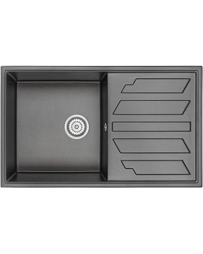 Кухонная мойка Granula черный 8601bl