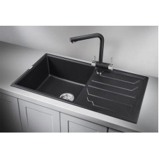 Кухонная мойка Granula черный 8601bl