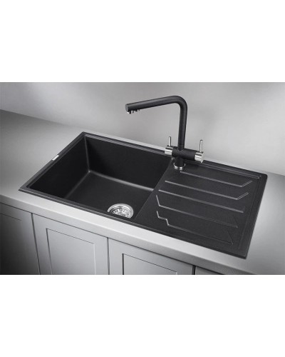 Кухонная мойка Granula черный 8601bl