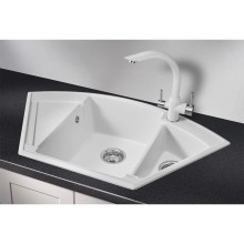 Кухонная мойка Granula арктик 9001wh