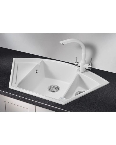 Кухонная мойка Granula арктик 9001wh