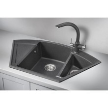 Кухонная мойка Granula графит 9001bg