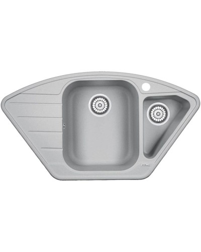 Кухонная мойка Granula алюминиум 9101al