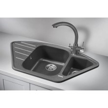 Кухонная мойка Granula графит 9101bg