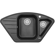 Кухонная мойка Granula черный 9101bl