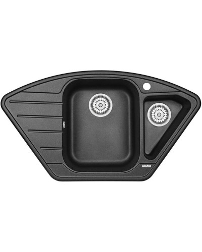 Кухонная мойка Granula черный 9101bl