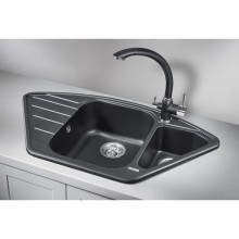 Кухонная мойка Granula шварц 9101sv
