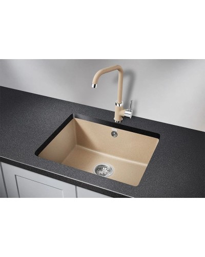 Кухонная мойка Granula песок 5551sa