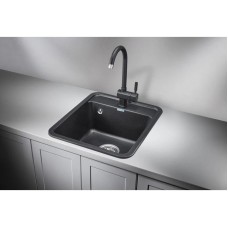 Кухонная мойка Granula черный 4202bl