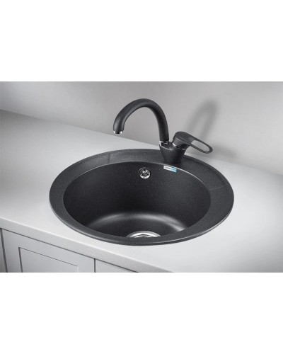 Кухонная мойка Granula черный 4802bl