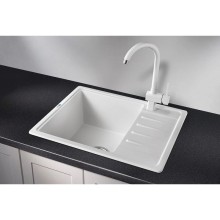 Кухонная мойка Granula белый 5803wh