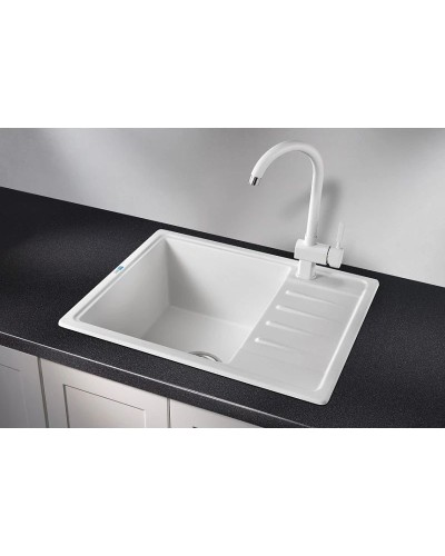Кухонная мойка Granula белый 5803wh