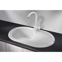 Кухонная мойка Granula белый 7601wh