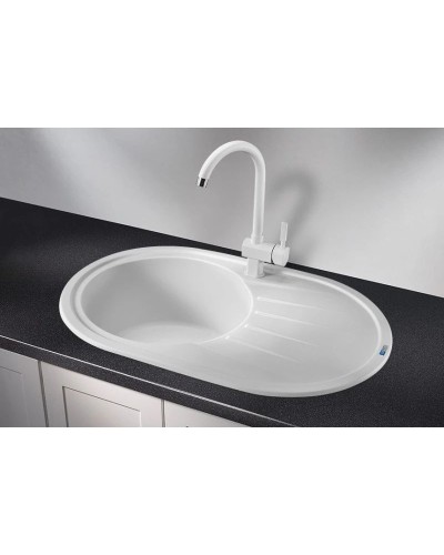 Кухонная мойка Granula белый 7601wh