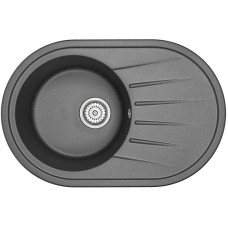 Кухонная мойка Granula черный 7601bl