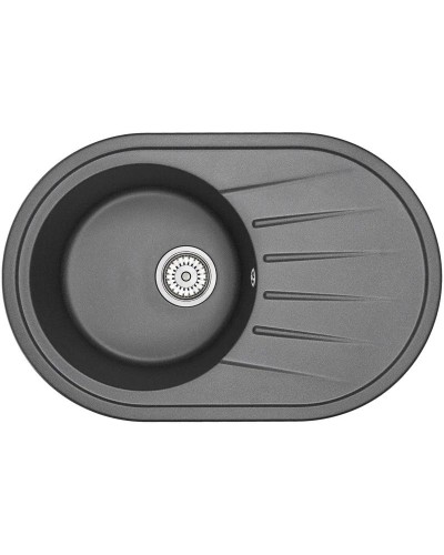 Кухонная мойка Granula черный 7601bl