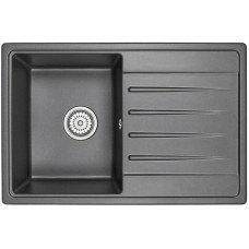 Кухонная мойка Granula черный 7602bl