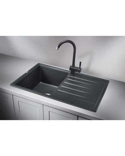 Кухонная мойка Granula черный 7602bl
