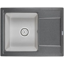 Кухонная мойка Granula графит/базальт 6504bgbt