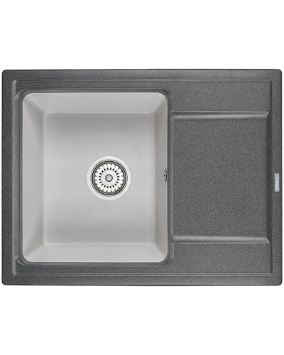 Кухонная мойка Granula графит/базальт 6504bgbt