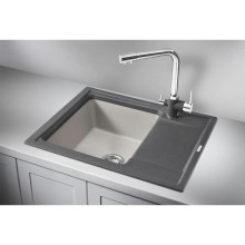 Кухонная мойка Granula графит/базальт 6504bgbt