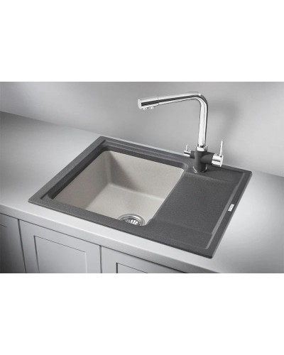 Кухонная мойка Granula графит/базальт 6504bgbt