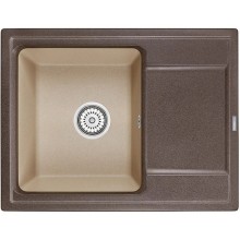 Кухонная мойка Granula эспрессо/песок 6504essa