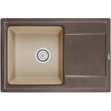 Кухонная мойка Granula эспрессо/песок 7401essa