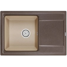 Кухонная мойка Granula эспрессо/песок 7401essa