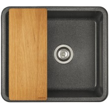 Кухонная мойка Акватон Беллис графит 1A724932BS210