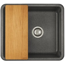 Кухонная мойка Акватон Беллис графит 1A724932BS210