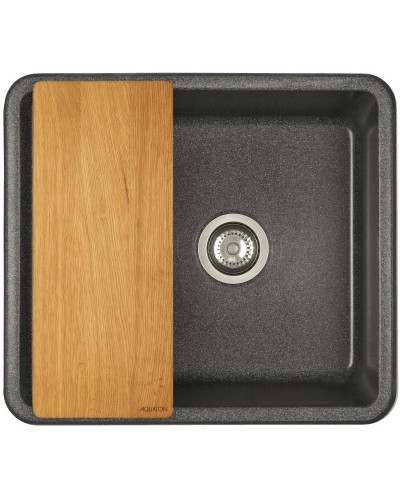 Кухонная мойка Акватон Беллис графит 1A724932BS210