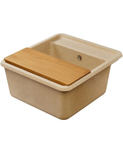 Кухонная мойка Акватон Беллис песочный 1A724932BS220