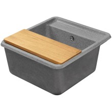 Кухонная мойка Акватон Беллис серый 1A724932BS230