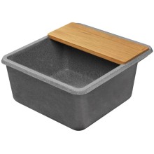 Кухонная мойка Акватон Беллис серый 1A724932BS230