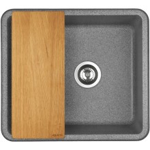 Кухонная мойка Акватон Беллис серый 1A724932BS230