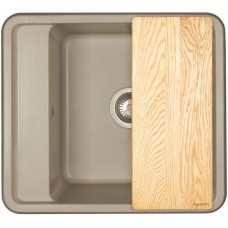 Кухонная мойка Акватон Беллис серый шелк 1A724932BS250