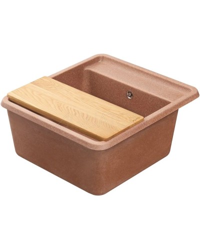 Кухонная мойка Акватон Беллис терракотовый 1A724932BS270