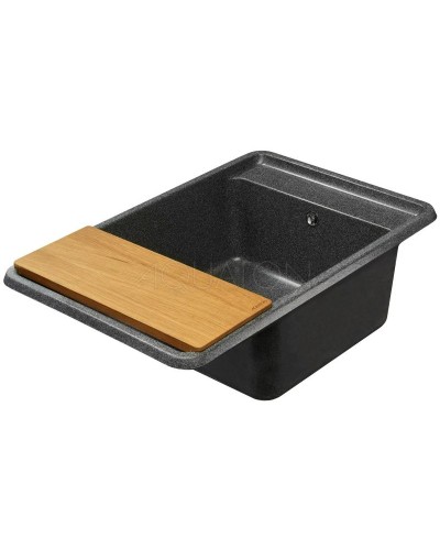 Кухонная мойка Акватон Беллис графит 1A725032BS210