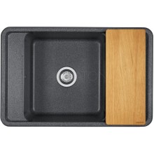 Кухонная мойка Акватон Беллис графит 1A725032BS210