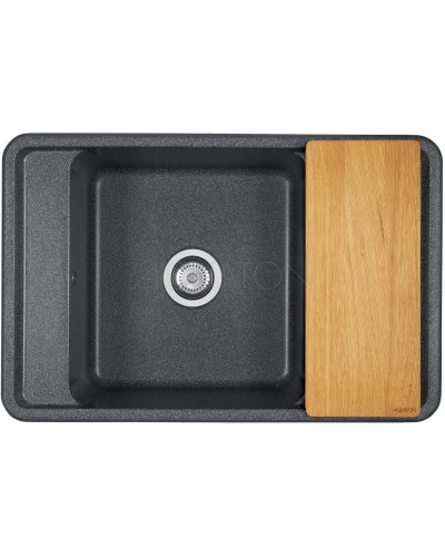 Кухонная мойка Акватон Беллис графит 1A725032BS210